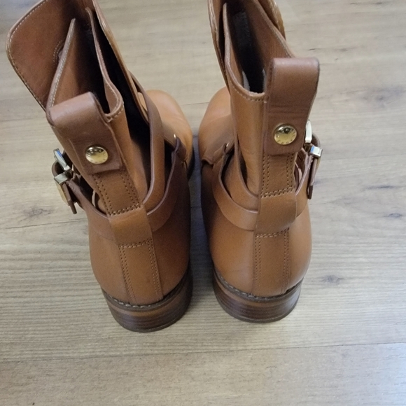 Michael Kors Arley Leather Ankle Boots - Picture 10 of 15